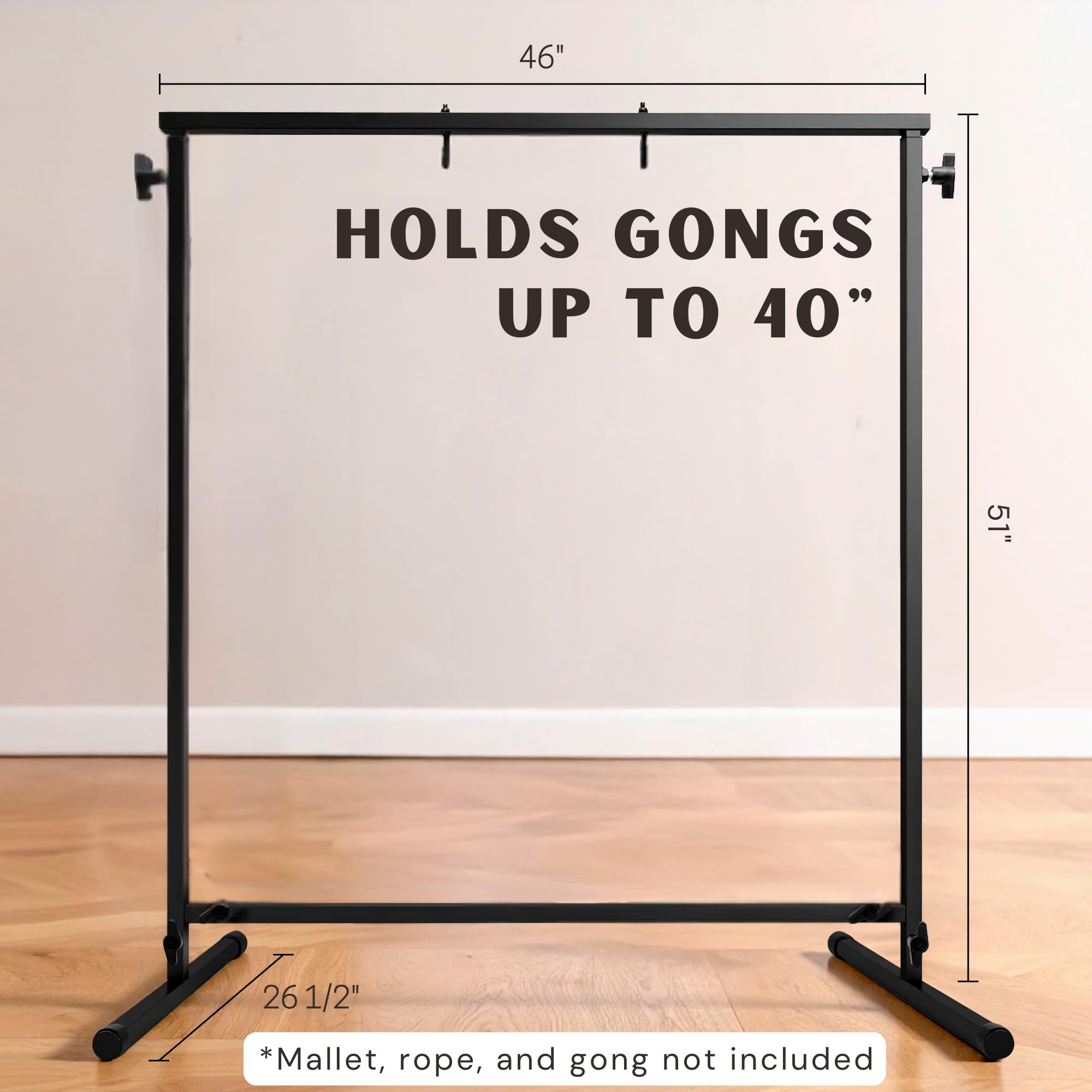 Amazon.co.jp: The Gong Shop ゴングスタンド / 最大40インチまでの